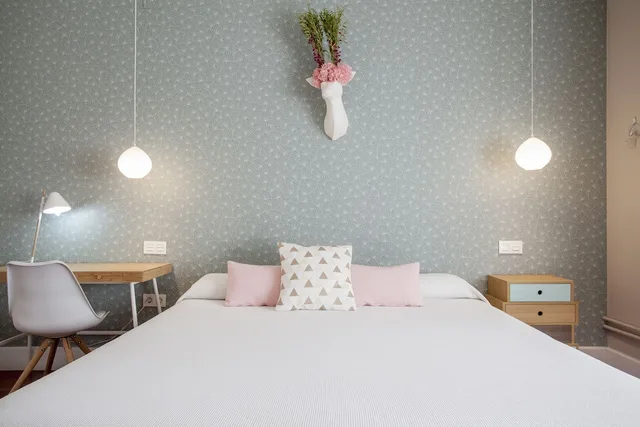 Basic, Double Bed, External Bathroom, B And B Hi Valencia Boutique 6/7