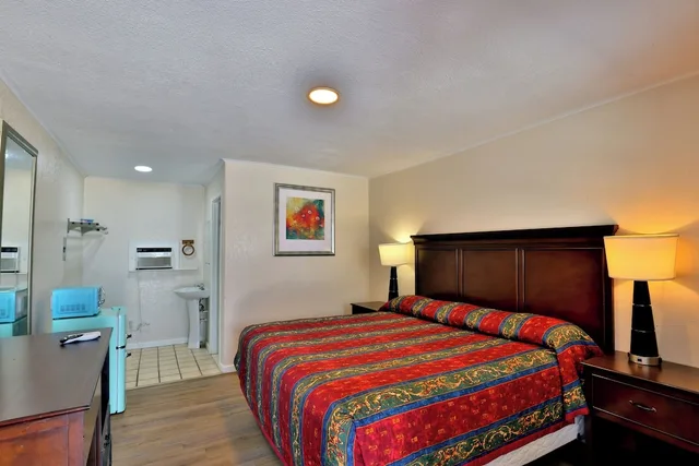 غرفة بسرير مزدوج، Monterrey Motel Padre Island, Corpus Christi BY OYO 5/10