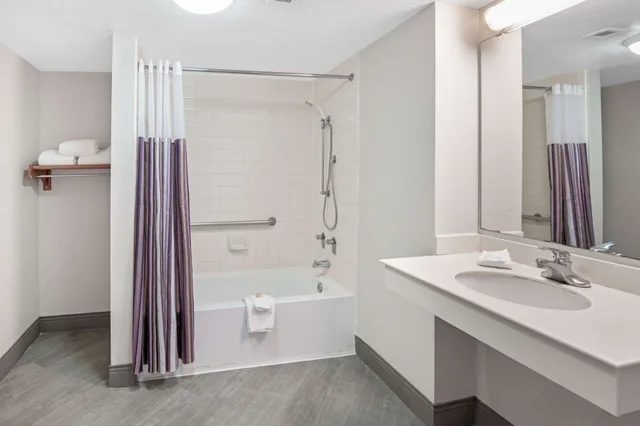 غرفة بسريرين مزدوجين لذوي الإعاقة، La Quinta Inn by Wyndham San Antonio I-35 N at Toepperwein 6/9
