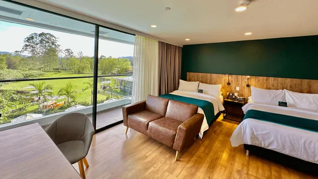 غرفة سوبيريور بسريرين منفصلين، Hotel Lagoon Llanogrande 4/4