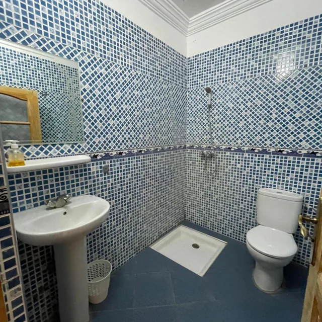 غرفة بسرير مزدوج بإطلالة على الجبل، Hotel Restaurant Tifrit 7/8