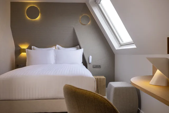 غرفة عائلية بسريرين كوين، Hotel Beige (ex. Hotel Plaza Opera) 3/8