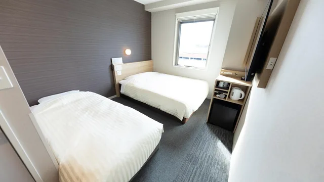غرفة قياسية بسريرين منفصلين، Super Hotel Toyama Imizu 1/1