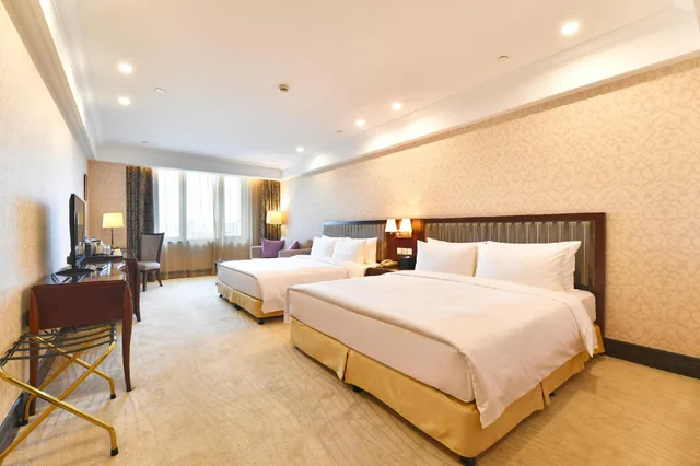 غرفة ديلوكس عائلية بسريرين كينج، Evergreen Laurel Hotel Shanghai 2/2