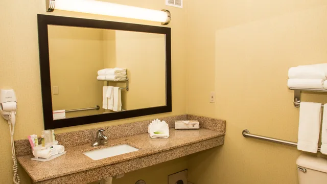 جناح بسريرين كوين بمنطقة جلوس، Holiday Inn Express Hotel Suites Saginaw 2/3