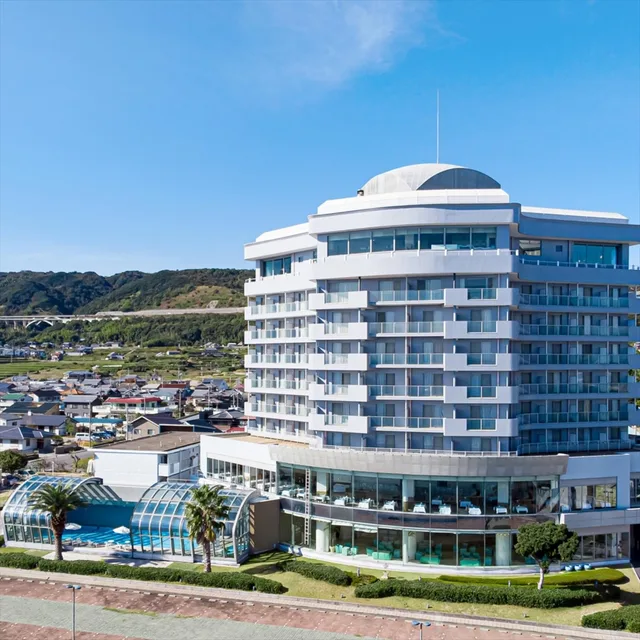غرفة غربية قياسية بسريرين منفصلين بإطلالة على البحر، The Gran Resort Elegante Awajishima 1/1