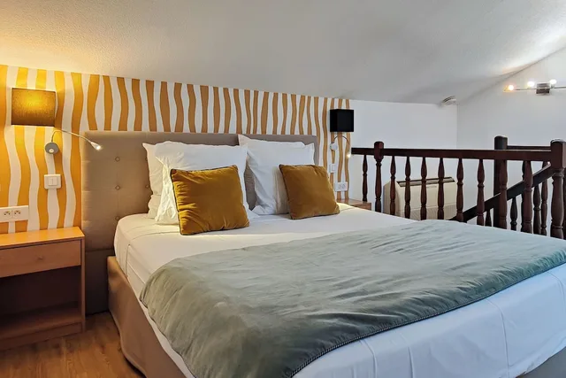 دوبلكس بسريرين منفصلين بشرفة مع أريكة، Aparthotel AMMI Nice Massena 4/10