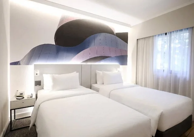غرفة بسريرين منفصلين، Clarion Hotel Faria Lima 3/8