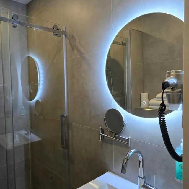 غرفة بسرير مزدوج أو سريرين منفصلين، Hotel Port 10/10