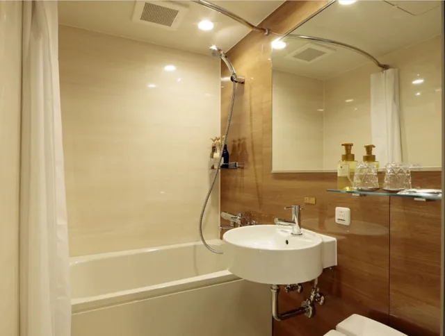 غرفة بسريرين منفصلين، Candeo Hotels Osaka Kishibe 3/3