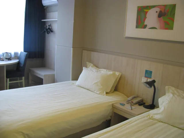 غرفة بزنس بسريرين منفصلين، Jinjiang Inn Select (Tianjin Haitai Industrial Park) 3/6
