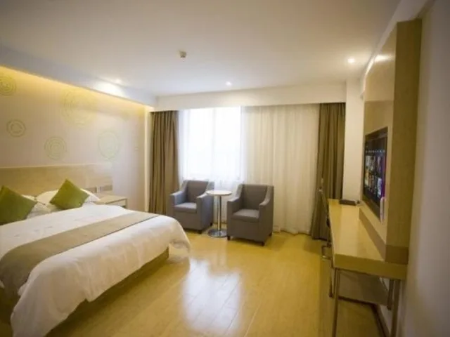 غرفة بزنس بسرير كوين، GreenTree Inn Nantong Qidong Binhai Industrial Park Zone Nanhai Road Express Hotel 2/2