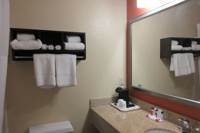 جناح بسرير كينج مع أريكة، Quality Inn & Suites Benton Harbor - St. Joseph 2/2