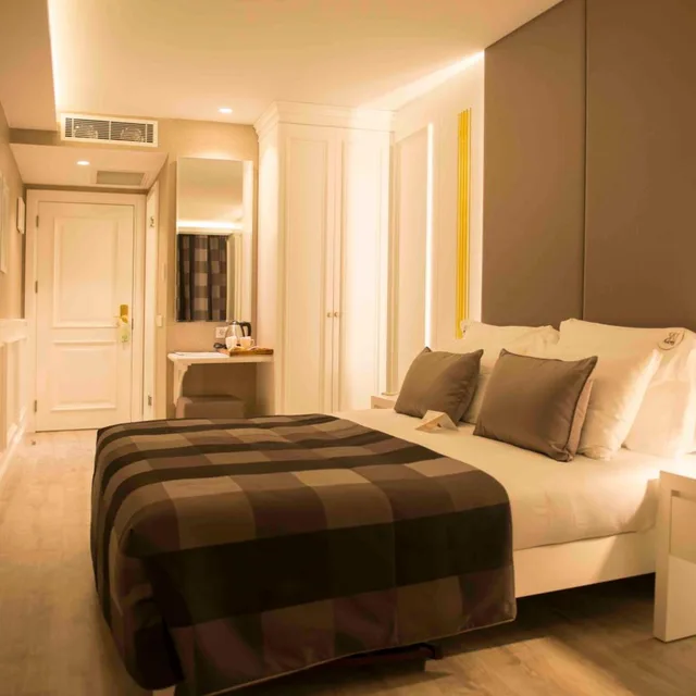 غرفة قياسية بسرير كينج بإطلالة على المدينة، Sky Kamer Boutique Hotel 2/10