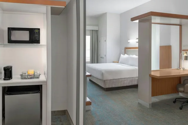 جناح بسرير كينج مع سرير سحّاب إضافي، SpringHill Suites Detroit Auburn Hills 9/9