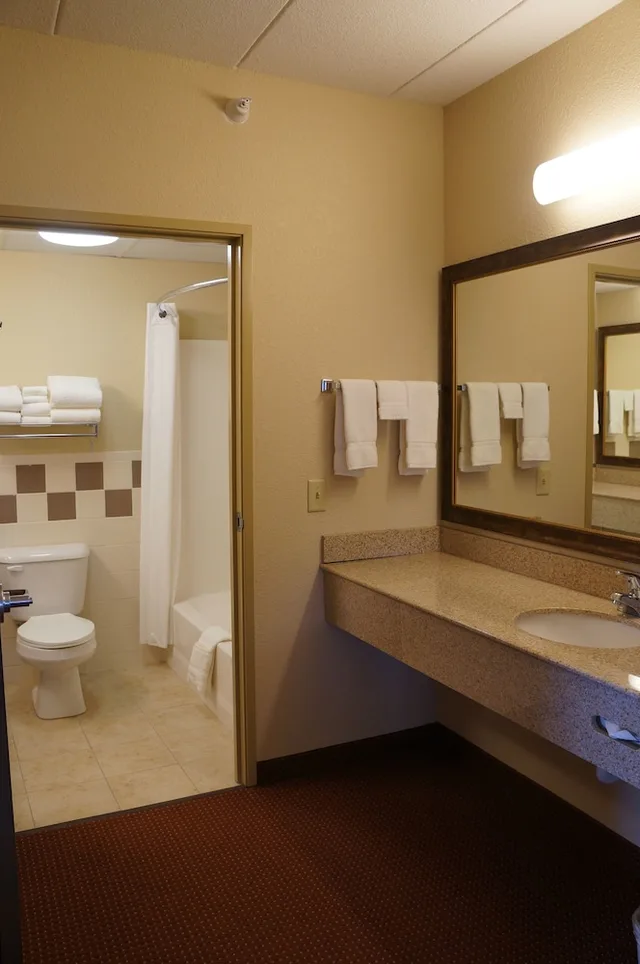 جناح بسرير كينج بغرفتي نوم، AmericInn by Wyndham Anamosa 4/5