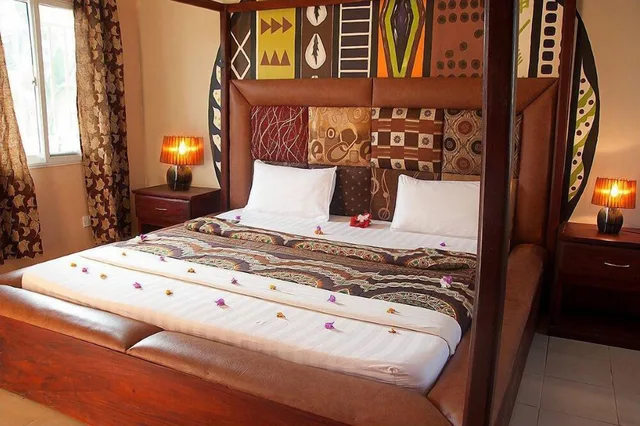 غرفة قياسية بسرير مزدوج، Bamboo Garden Hotel 1/3