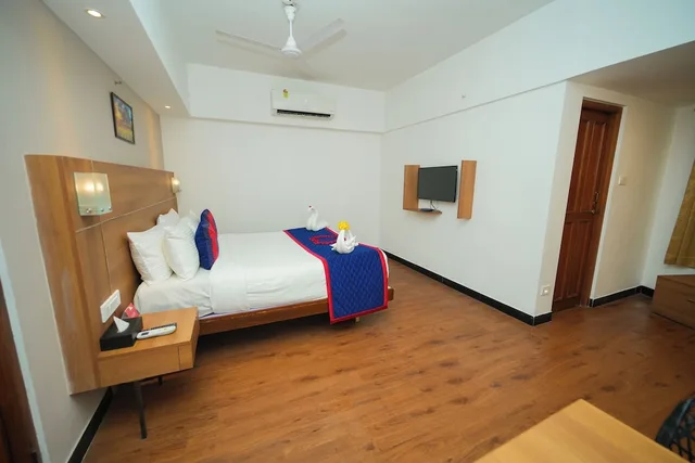 غرفة ديلوكس بسرير كوين بإطلالة على المدينة، Zip by Spree Hotel Mangala International 5/10