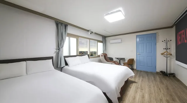 جناح عائلي بسريرين كوين، Jeju Top Island Pension 2/6
