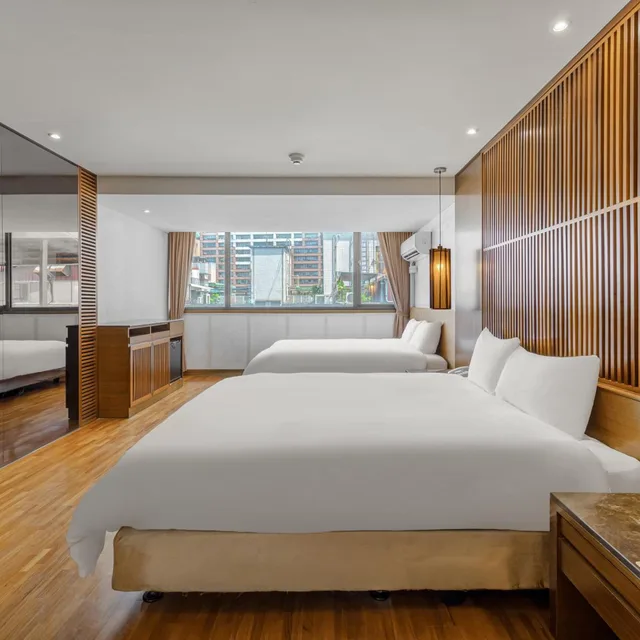 Deluxe, Quadruple, Guide Hotel Taipei Bade 1/10
