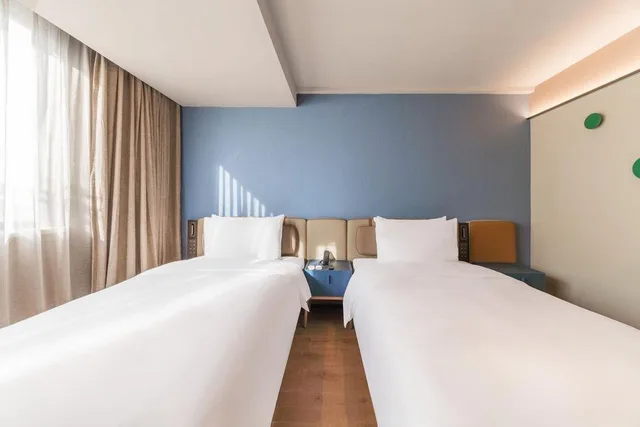 غرفة بسريرين، Orange Hotel Select Gangding 1/1