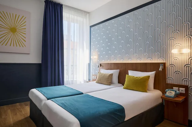 غرفة بسرير مزدوج أو سريرين منفصلين، Hotel Nap By Happyculture 1/4