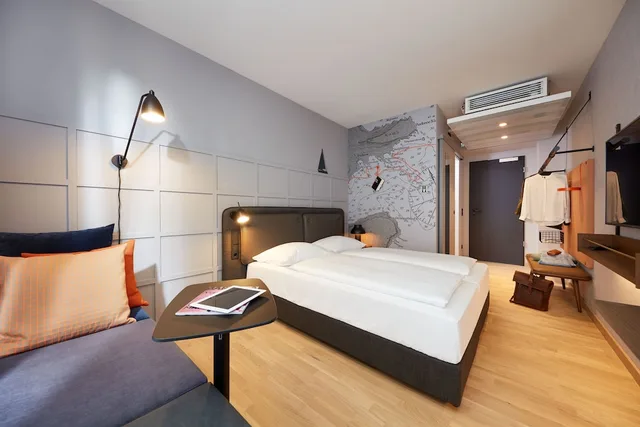 Double Bed, Unique by ATLANTIC Hotels Kiel 3/9