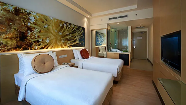 غرفة ديلوكس بسرير كينج وسريرين منفصلين، ANSA Hotel Kuala Lumpur 4/9