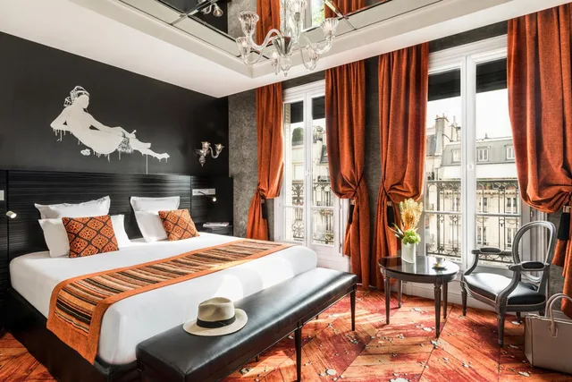 غرفة تنفيذية بسرير كينج، Maison Albar Hotel Paris Champs Elysees 1/10