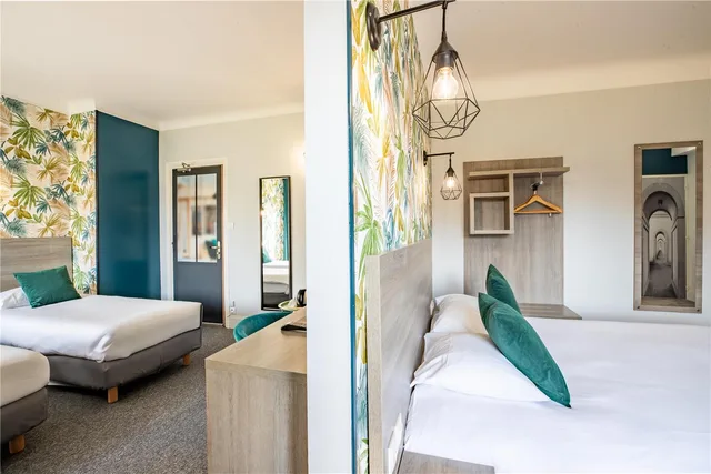 غرفة كلاسيكية بسرير كوين، Sure Hotel by Best Western Port Jerome - Le Havre 6/8