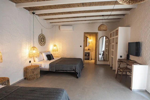 غرفة فاخرة رباعية بسريرين كوين، Agustos Hotel Alacati 1/10
