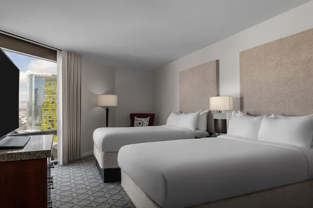 فيلا بسريرين مزدوجين بغرفتي نوم، Marriott S Grand Chateau Hotel 3/4