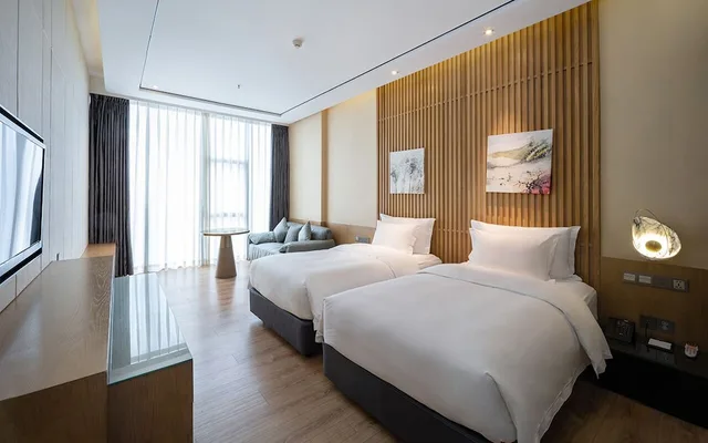 غرفة سوبيريور بسريرين منفصلين، Palm Spring Hotel 3/8