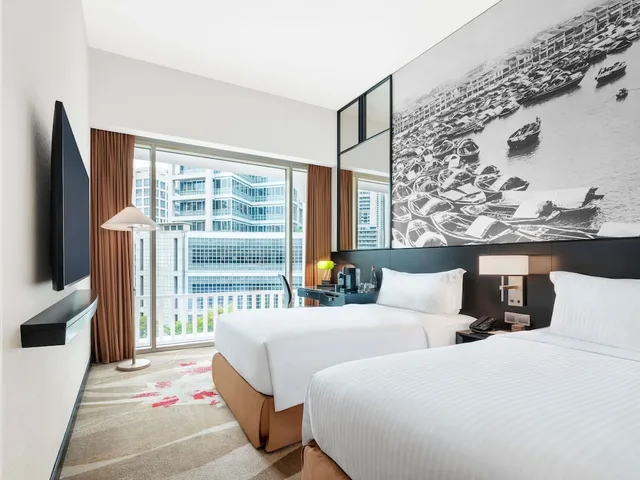 غرفة سوبيريور بسريرين منفصلين، Novotel Singapore Robertson Quay 1/1