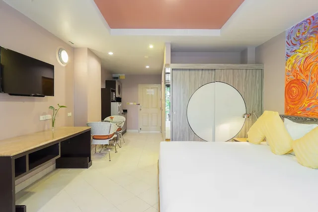 غرفة قياسية بسرير فردي بإطلالة على المسبح، Bella Villa Prima 2/4