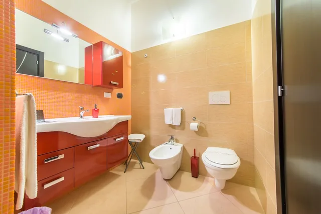 غرفة ديلوكس ثلاثية بسرير كوين وسرير فردي، B&B Rosso Salento 4/5