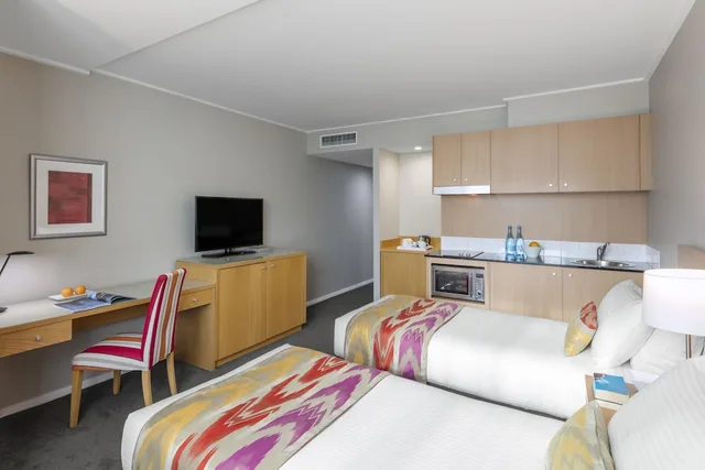 شقة استوديو بسرير كوين، Nesuto Parramatta Apartment Hotel 3/7
