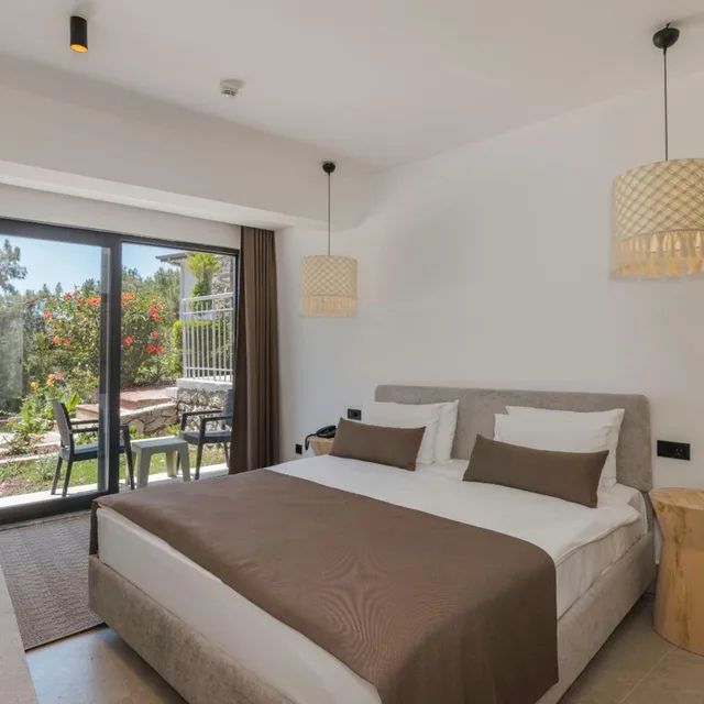 غرفة عائلية بإطلالة على الحديقة، Meri Hotel Oludeniz 2/8
