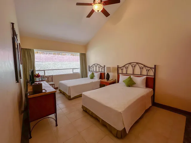 غرفة ديلوكس بسرير مزدوج بإطلالة على الحديقة، Villa Mercedes Palenque 3/7