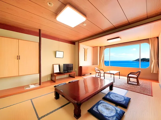 غرفة يابانية قياسية بفرشتي فوتون للمدخنين، Hirado Kaijyo Hotel 1/1