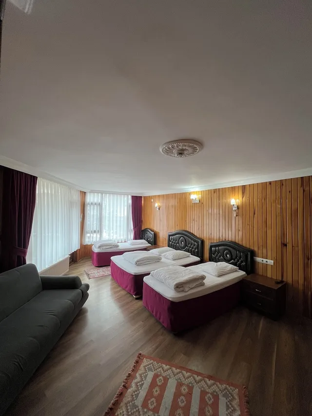 غرفة قياسية ثلاثية بثلاثة أسرّة، Ayder Yesil Vadi Otel 2/10