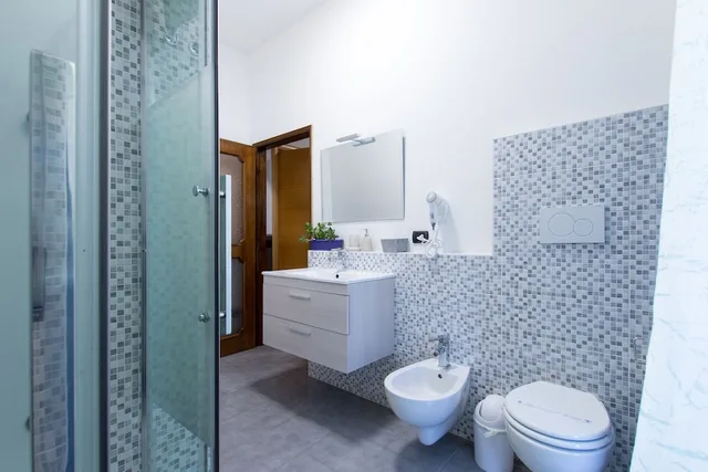 غرفة قياسية بسريرين منفصلين بشرفة، Villa Boninsegna 4/7