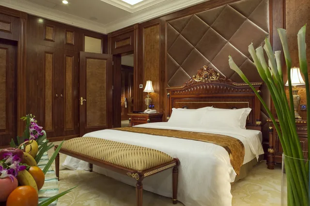 جناح ديلوكس بسرير كينج، Gladden Hotel Jiangmen 7/9