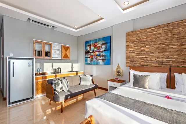 2 Bedrooms, Connecting, Family, King and Twin Beds, Wadari Retreat Villa Ubud 2/5
