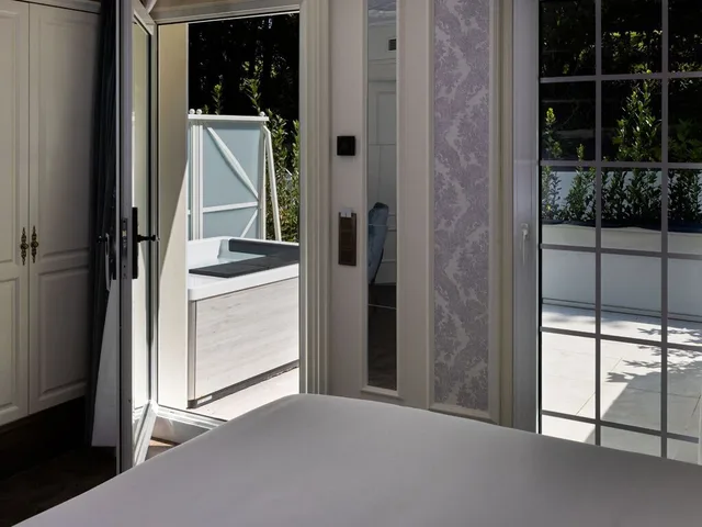 غرفة كلوب ديلوكس بسرير مزدوج أو سريرين منفصلين، Hotel Luze Boutique San Sebastian 4/4