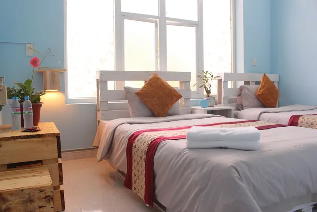 غرفة سوبيريور بسريرين منفصلين، Ha Giang Amazing Hostel 4/6