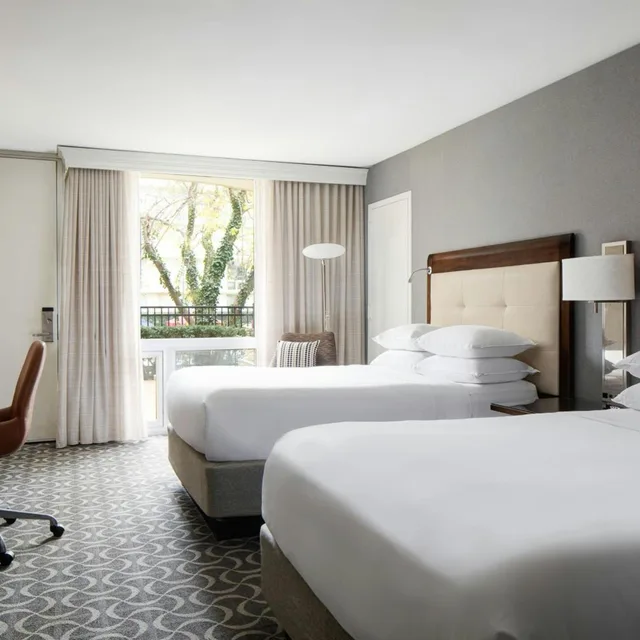 Room, Double Bed, West Tower, Accessible، Marriott St. Louis Airport 6/10
