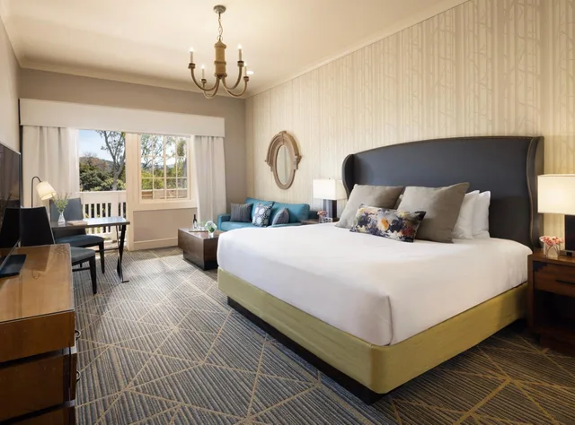 غرفة ديلوكس بسرير مزدوج بحوض استحمام، River Terrace Inn 2/4