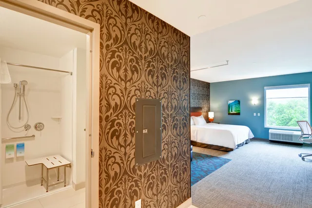 جناح بسرير كينج لذوي الإعاقة، Home2 Suites By Hilton Rochester 7/8