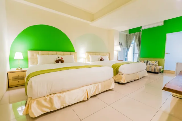 غرفة كومفورت رباعية بسريرين مزدوجين، Tang Villa 1/1
